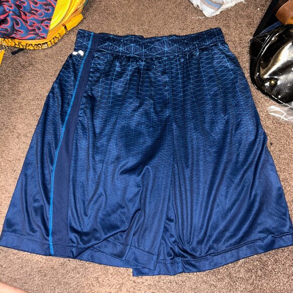 Blue Shorts - TekGear Drytek Size Medium LIKE NEW - Picture 1 of 2